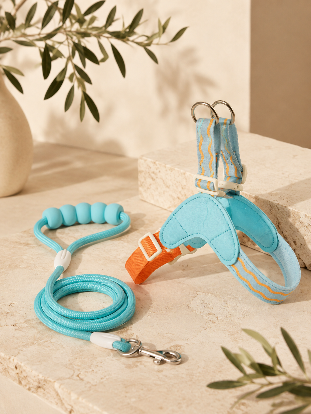 Aqua Breeze Harness & Leash Set