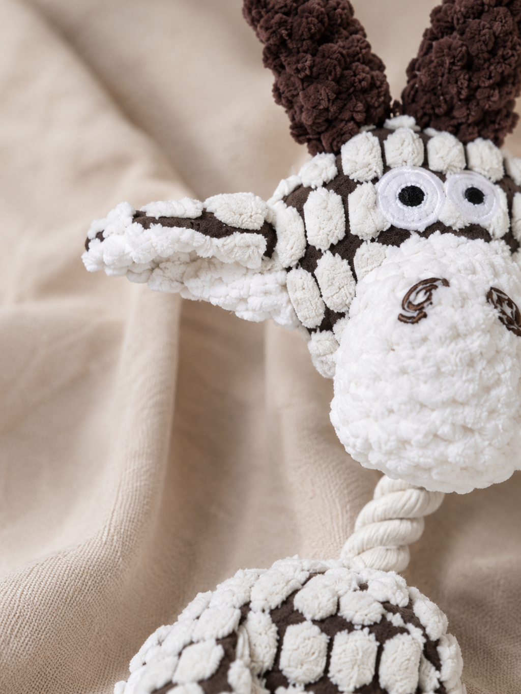 Momo Moo Plush Chew Toy