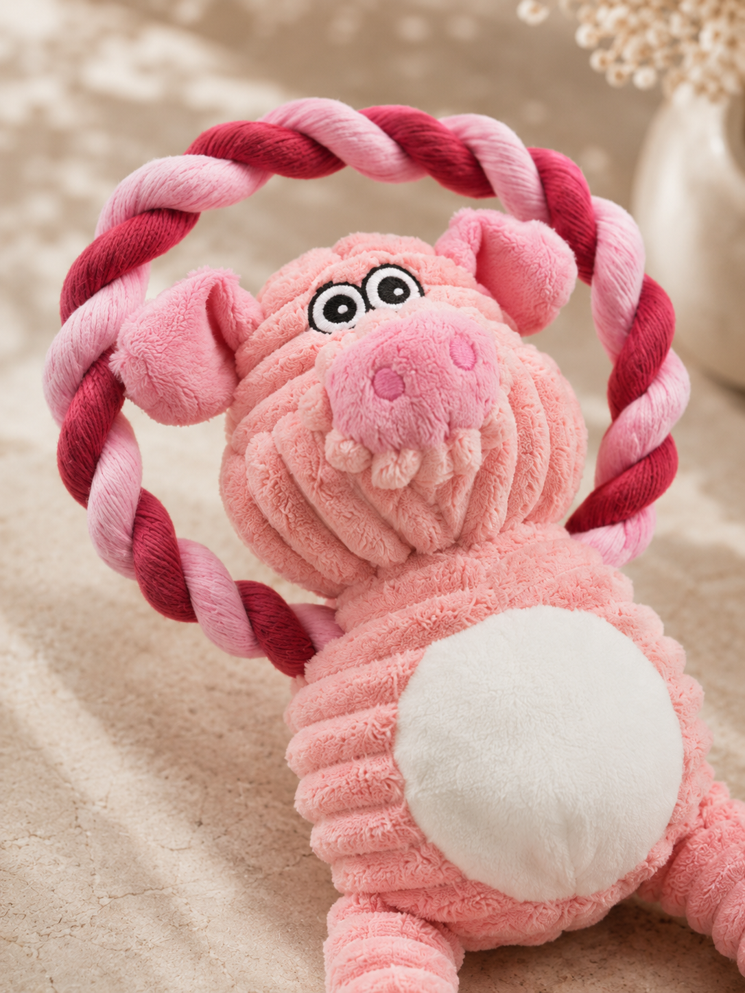 Pippo Pig Plush Chew Toy