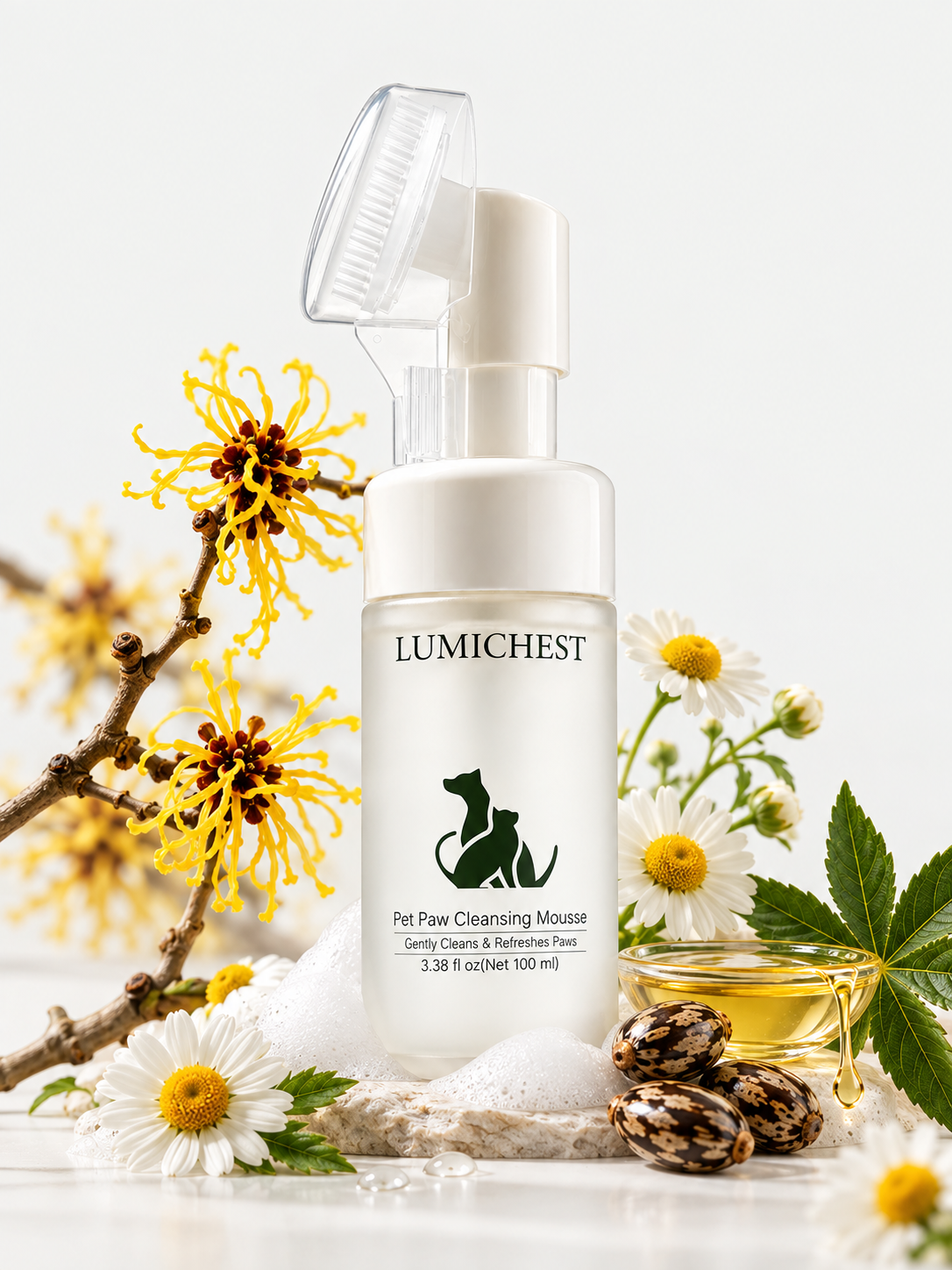 LUMICHEST™ Pet Paw Cleansing Mousse