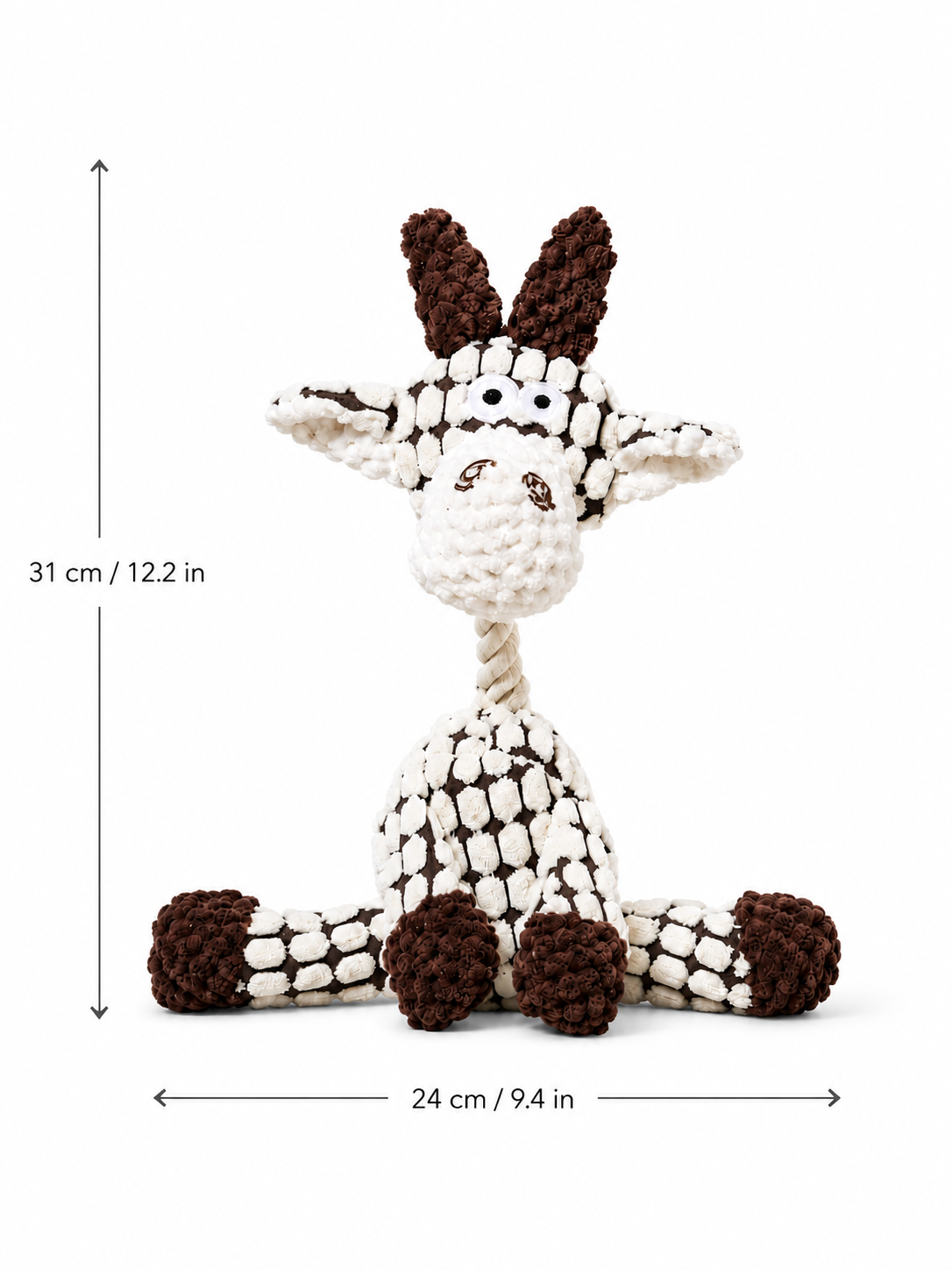 Momo Moo Plush Chew Toy